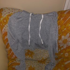 Cropped Lounge Hoodie